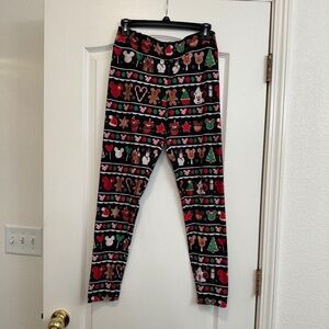 Disneyland Christmas Leggings - medium